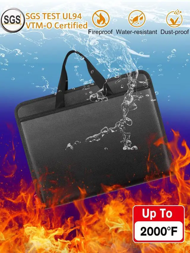 Alt view image 2 of 7 - Important Document Organizer Folio Accordion File Organizer