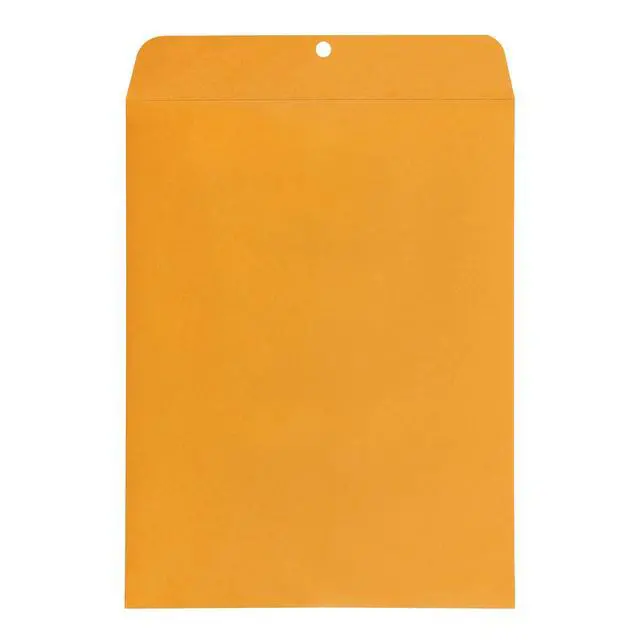 Alt view image 2 of 5 - Clasp Kraft Envelopes for Documents, Gummed Mailing, 10" x 13", 100-Pack