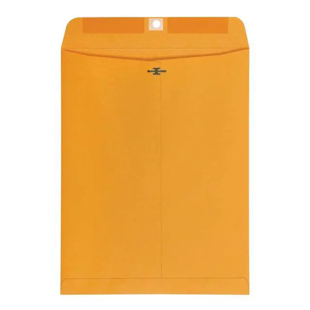 Alt view image 3 of 5 - Clasp Kraft Envelopes for Documents, Gummed Mailing, 10" x 13", 100-Pack