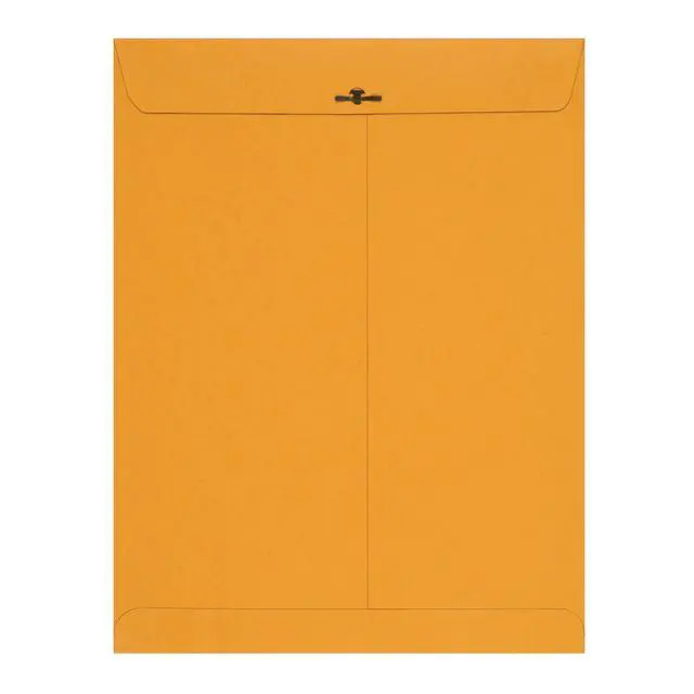 Alt view image 4 of 5 - Clasp Kraft Envelopes for Documents, Gummed Mailing, 10" x 13", 100-Pack