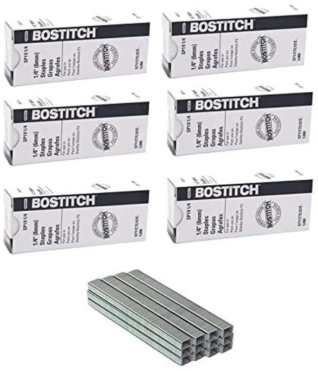Main image of P3 Plier Stapler Specialty Staples (6 Boxes of 5000)