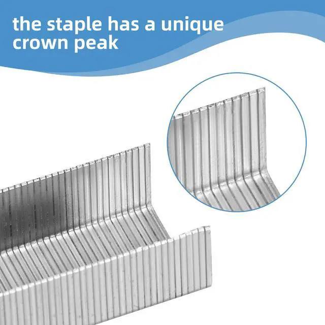 Alt view image 3 of 7 - B8 Crown 30,000 Heavy Duty Staples - 1/4 Inch Leg Length for B8 Staplers - Home, School, Office