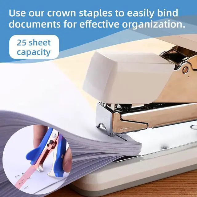 Alt view image 4 of 7 - B8 Crown 30,000 Heavy Duty Staples - 1/4 Inch Leg Length for B8 Staplers - Home, School, Office