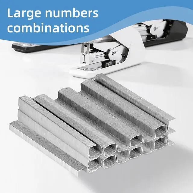 Alt view image 7 of 7 - B8 Crown 30,000 Heavy Duty Staples - 1/4 Inch Leg Length for B8 Staplers - Home, School, Office