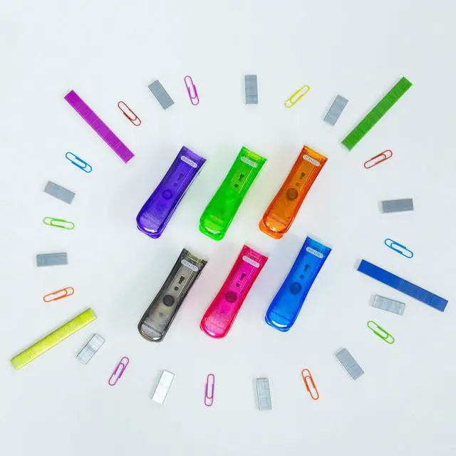 Alt view image 5 of 7 - (26/6) 5000/Pack, Stapler Refill Standard Size Staple, Silver Colors, 1-Pack | Refills most standard staplers many times