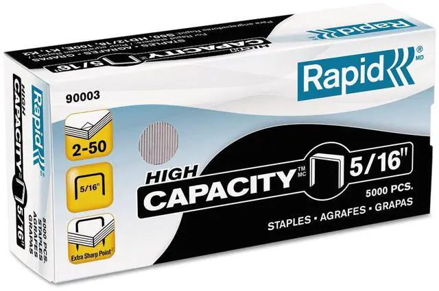 Main image of High Capacity Staples, 5/16-Inch, 5,000 Per Box (90003)