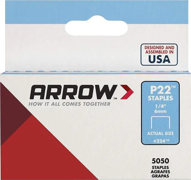 Alt view image 6 of 7 - 224 Heavy Duty P22 Staples for Use with Plier-Type Paper and Bag Staplers in Restaurants, Offices, Classrooms, 5050-Pack, 1/4-Inch Leg Length, 7/16-Inch Crown Width