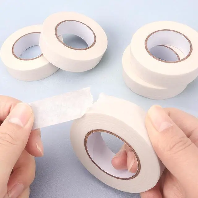 Alt view image 6 of 7 - White Masking Tape 8 Rolls, 0.7 Inch x 20 Yards
