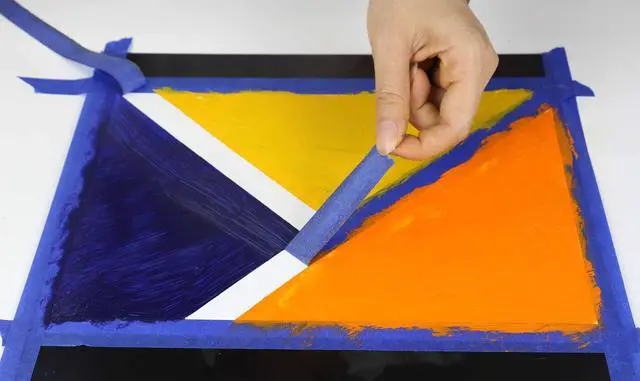 Alt view image 3 of 7 - 4 Pack Blue Painters Tape, 1/2" 3/4" 1 2 x 60yds, Multi Size Painting Masking Tape, Clean Release Paper Tape for Home and Office