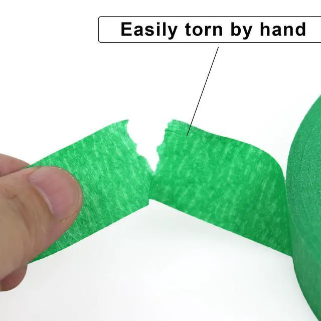 Alt view image 5 of 7 - 3 Pack Green Painters Tape - Masking Tape 1 Inch Wide - Multi-Surface, Smart Adhesion, Indoor & Outdoor - 270FT Total - Paint Tape for DIY, Labeling, Art, Car, General Purpose (#3910)