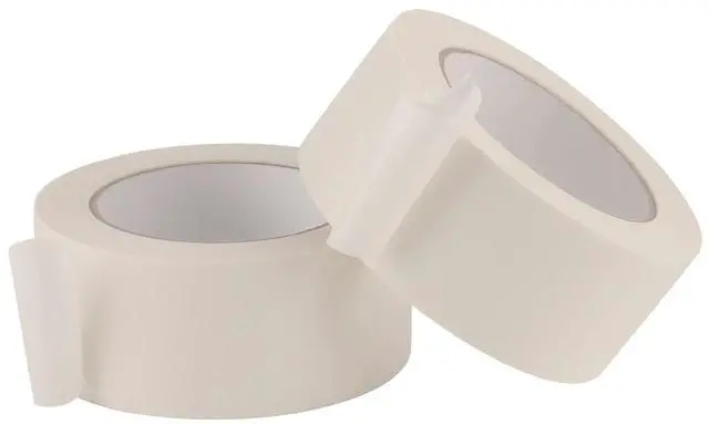 Main image of Masking Tape 2 inch Wide, 2 Pack General Purpose Masking Tape Beige, White Tapes for Painting, Arts, Crafts, 2 inch x 55 Yards x 2 Rolls (110 Total Yards)