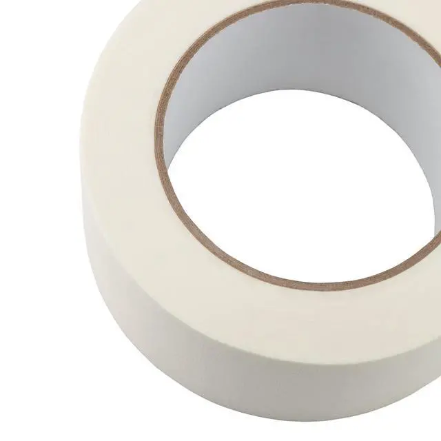 Alt view image 3 of 7 - Masking Tape 2 inch Wide, 2 Pack General Purpose Masking Tape Beige, White Tapes for Painting, Arts, Crafts, 2 inch x 55 Yards x 2 Rolls (110 Total Yards)