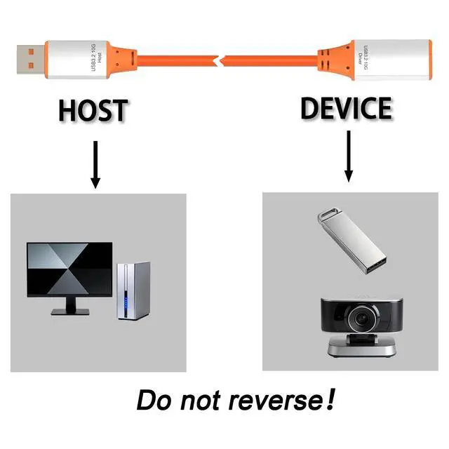 Alt view image 5 of 7 - Active USB 3.2 Gen 2 Extension Cable 10Gbps 10Gbps, 10ft
