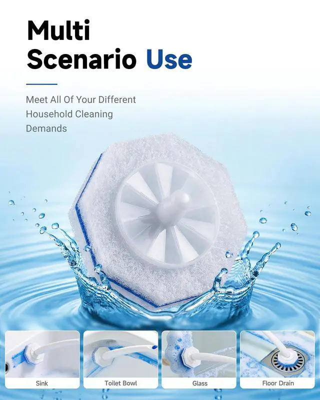 Alt view image 5 of 7 - 20 Count Toilet Wand Refills Compatible with Clorox Toilet Wand