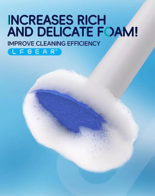 Alt view image 4 of 7 - Disposable Toilet Cleaning System - Toilet Brush Kit with 36 High-Performance Refills, Wall Mounted Toilet Brush and Holder for Deep Cleaning Bathroom (36 Refills)