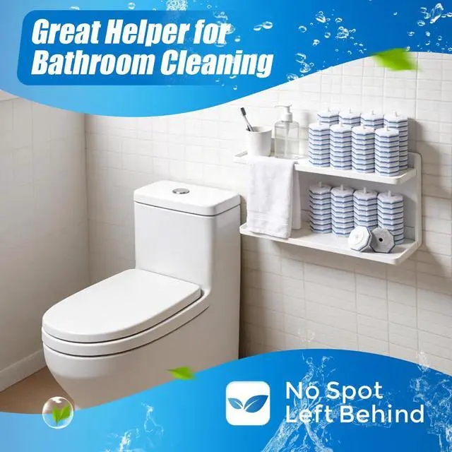 Alt view image 7 of 7 - 64 Pack Toilet Wand Refills for Clorox,5X Cleaning Power,Fresh Fragrance,Extra Thick,Compatible with Most Toilet Cleaning Wands