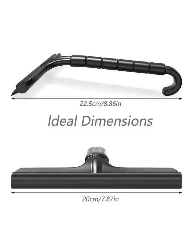 Alt view image 5 of 7 - Shower Squeegee for Glass Doors, 8 Inch Bathroom Squeegee for Shower Glass