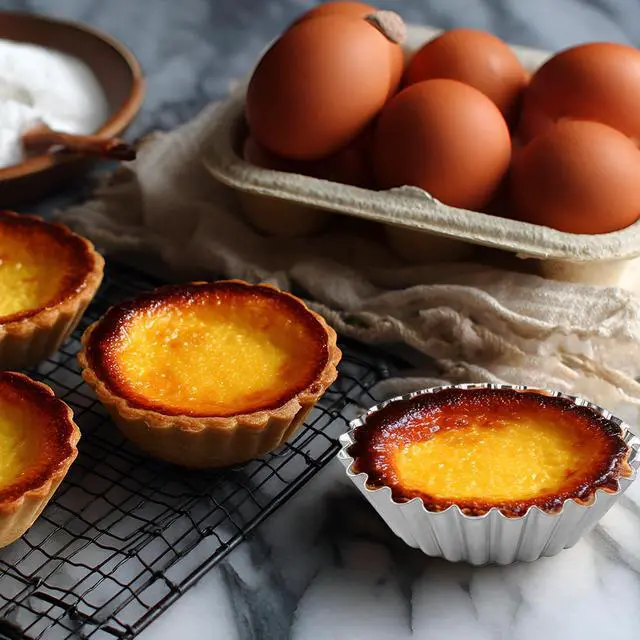 Alt view image 5 of 6 - 35Pcs Mini Tart Pans Egg Tart Mold, 2.75" Aluminium Mini Pie Tins Reusable Tart Pans for Baking