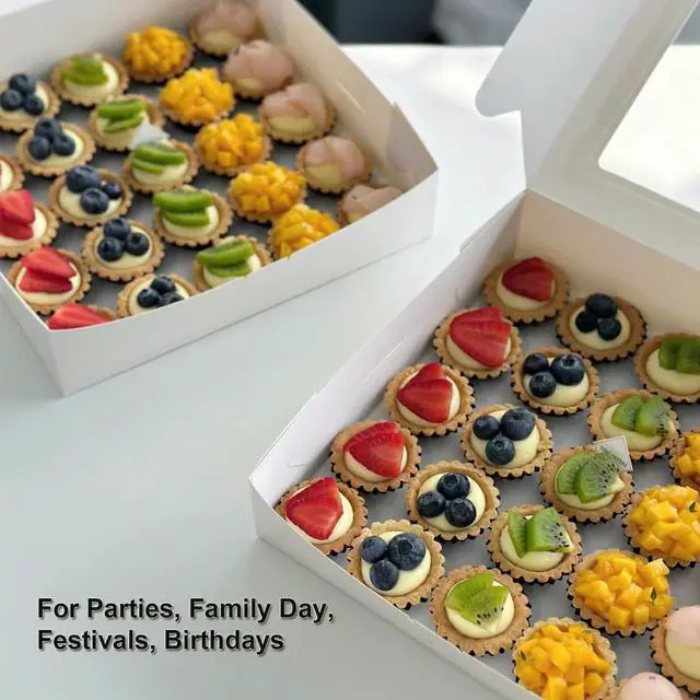 Alt view image 6 of 7 - 3 Inch Mini Quiche Pans 12 Pack, Round Egg Tart Molds with Removable Bottom. Small Tart Pans w/Non-Stick Coating Rugged Carbon Steel for Tartlets Shells Desert Making Christmas Festival Party