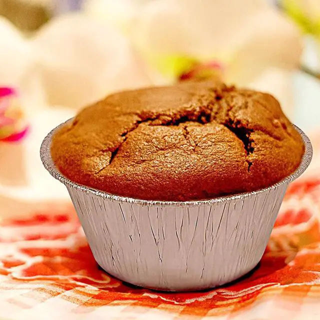 Alt view image 4 of 6 - 2 Oz Aluminum Foil Baking Cups for Baking Roasting Cake Egg Tart 100Pcs