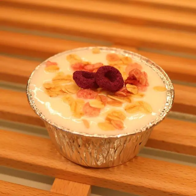 Alt view image 6 of 7 - 150 Pack Aluminum Foil Baking Cups 4 Oz, Disposable Ramekins Aluminum Cupcake Muffin Liners Silver Foil Baking Cups for Egg Tart, Baking, Cupcake, Pudding, Appetize
