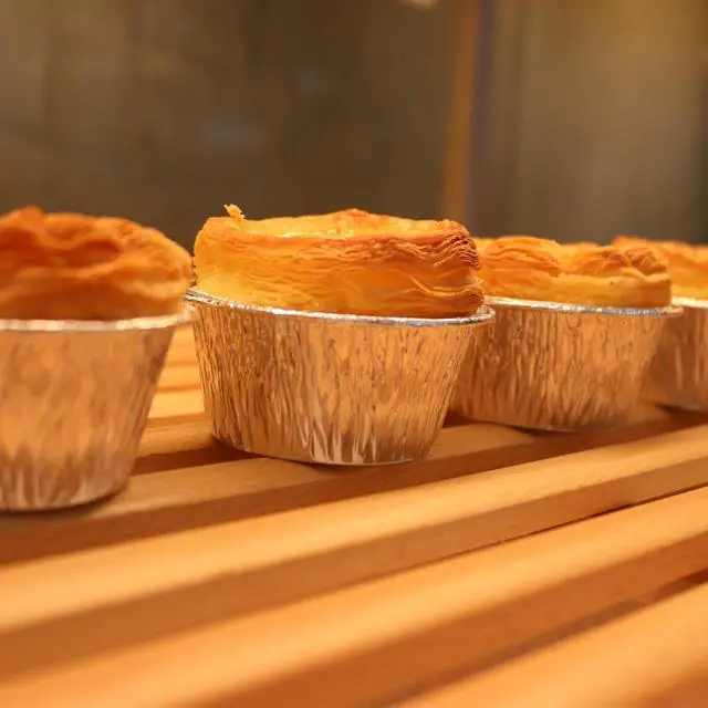 Alt view image 7 of 7 - 150 Pack Aluminum Foil Baking Cups 4 Oz, Disposable Ramekins Aluminum Cupcake Muffin Liners Silver Foil Baking Cups for Egg Tart, Baking, Cupcake, Pudding, Appetize