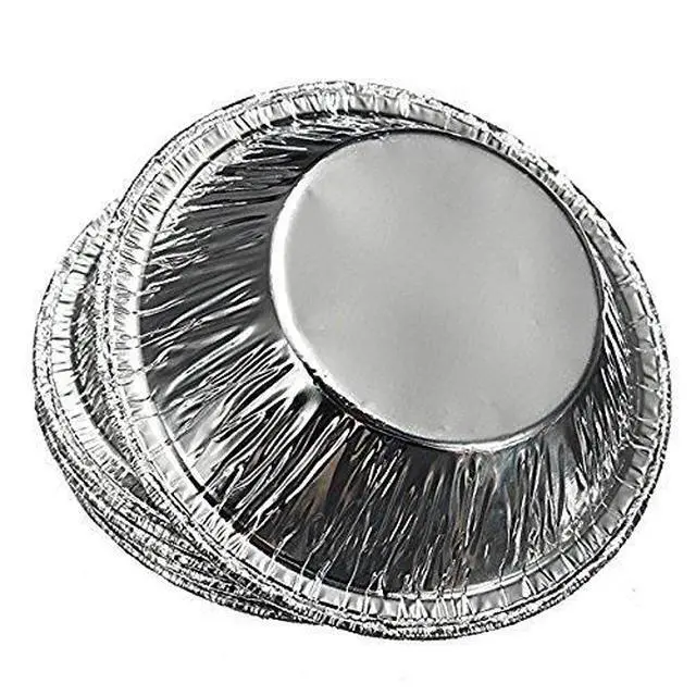 Alt view image 2 of 2 - 250 Pcs Disposable Aluminum Foil Cups Baking Bake Muffin Cupcake Tin Mold Round Egg Tart Tins Mold Mould