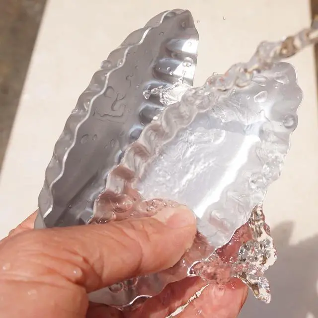 Alt view image 5 of 7 - Tiny Tart Pan Boat Shape, 10PCS Fluted Edge Flower Tartlet Molds