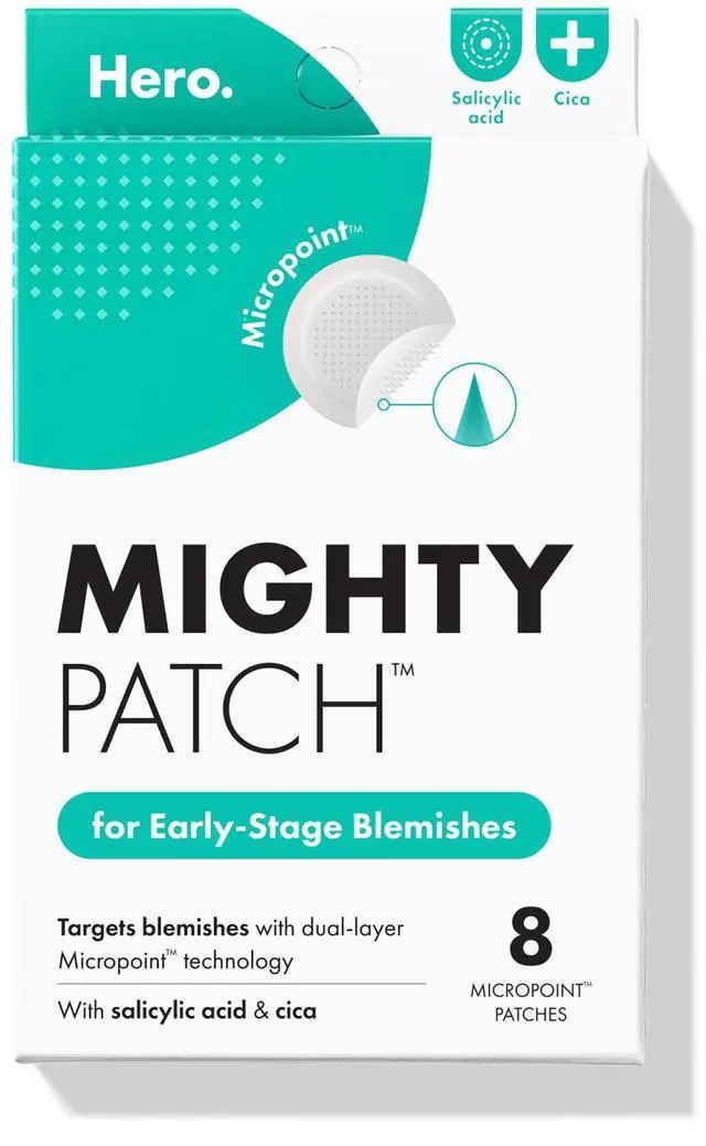 Main image of Hero Cosmetics Micropoint Acne Pimple Patches, 8 Ct