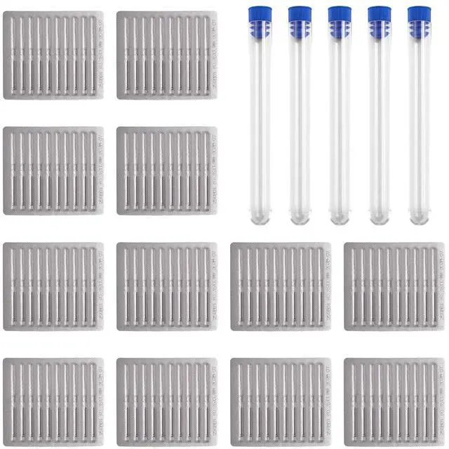 Main image of Disposable Pimple Needles, Acne Needle, Blackhead and Blemish Remover Tools, Needles Cleaner Stainless Steel (120 PCS)
