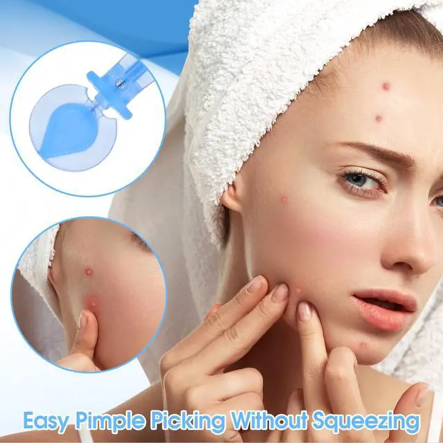 Alt view image 2 of 7 - 100PCS Disposable Blackhead Blemish Remover, Sterile Pimple Needles Pimple Popper Needles Tool for Acne, Whitehead, Closed Mouth Comedone Removal Clear Skin Suitable for Beauty Salon and Home