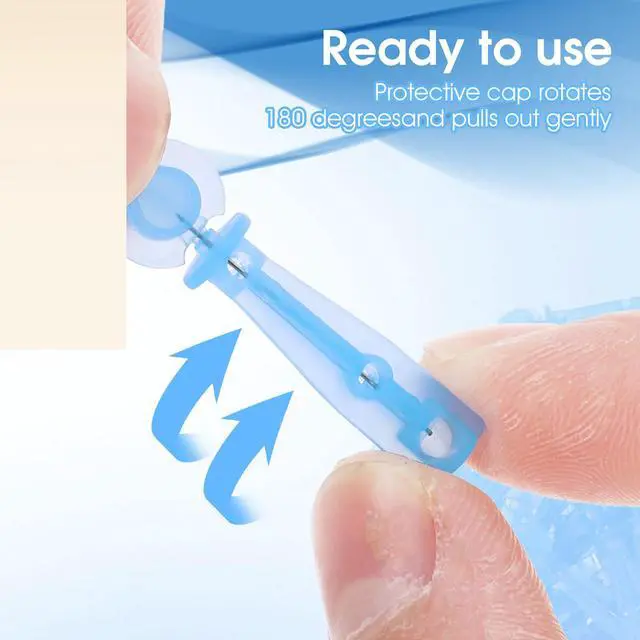 Alt view image 4 of 7 - 100PCS Disposable Blackhead Blemish Remover, Sterile Pimple Needles Pimple Popper Needles Tool for Acne, Whitehead, Closed Mouth Comedone Removal Clear Skin Suitable for Beauty Salon and Home