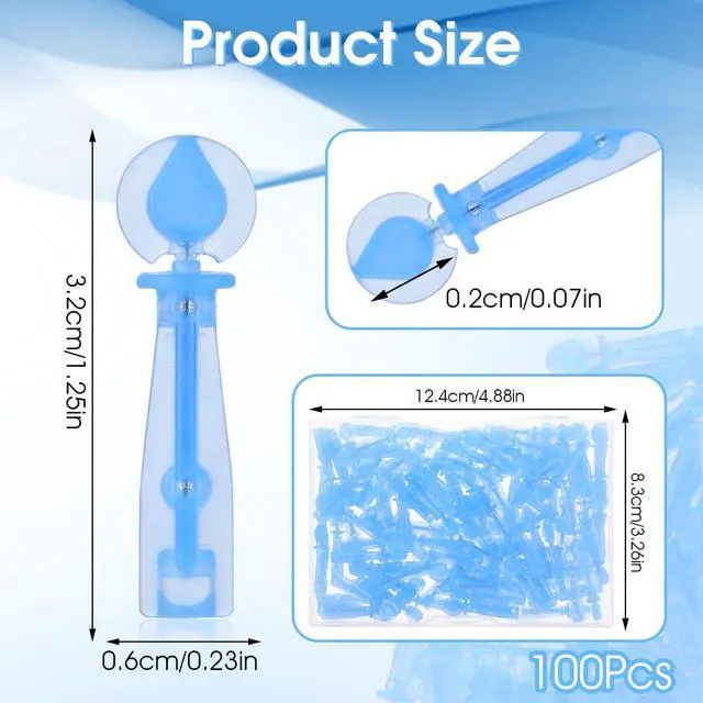 Alt view image 6 of 7 - 100PCS Disposable Blackhead Blemish Remover, Sterile Pimple Needles Pimple Popper Needles Tool for Acne, Whitehead, Closed Mouth Comedone Removal Clear Skin Suitable for Beauty Salon and Home
