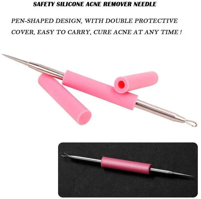 Alt view image 4 of 6 - Professional Acne Removal Needle, Whitehead & Blackhead Remover, Pimple Extractor Tool