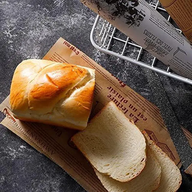 Alt view image 6 of 7 - Baking Paper, High Temperature Resistant, Waterproof and Greaseproof, Non-Stick Baking Paper Roll for Cooking, Grilling, Steaming and Air Fryer, Brow 30cm x 8m/ 0.98 x 26.24 Feet