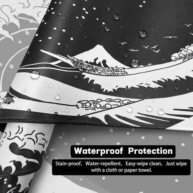 Alt view image 5 of 7 - Gaming Mouse Pad,Large Mousepad,XXL Keyboard Mat,Desk Protector