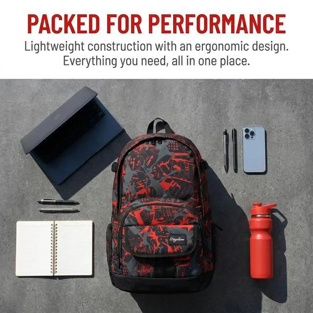 Alt view image 5 of 7 - School Backpack Travel Bag for Men & Women Lightweight College