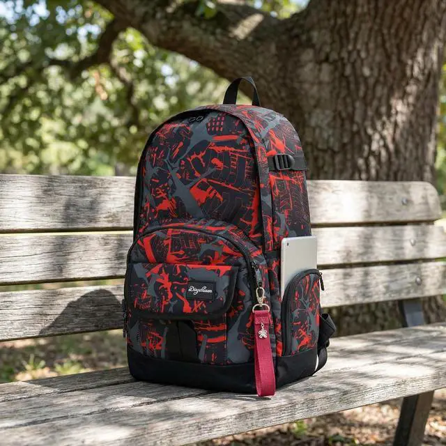 Alt view image 7 of 7 - School Backpack Travel Bag for Men & Women Lightweight College