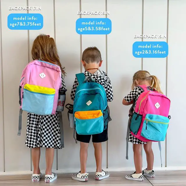 Alt view image 7 of 7 - Kids Backpack for Boys,Kindergarten Backpack for Toddler Boys Age 3-6