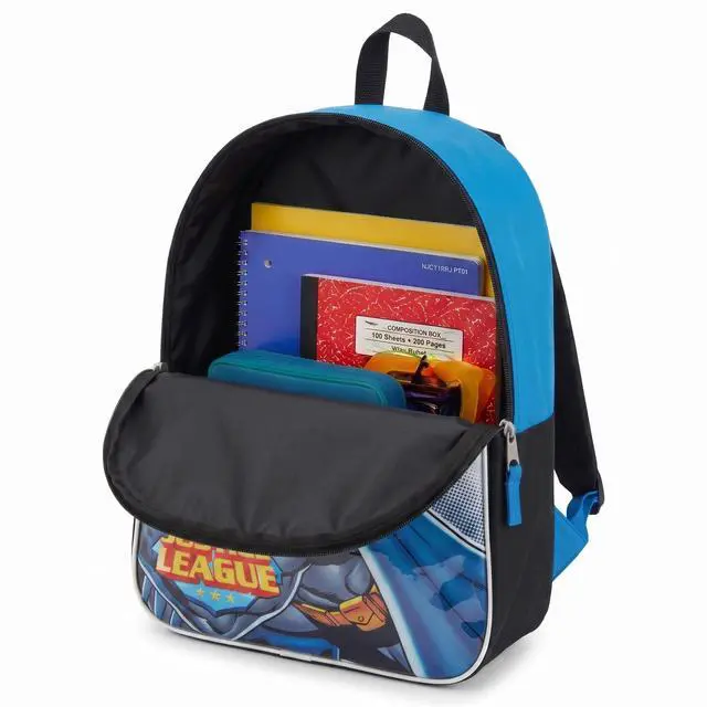 Alt view image 3 of 7 - Justice League Kids Backpack - School Backpack for Boys