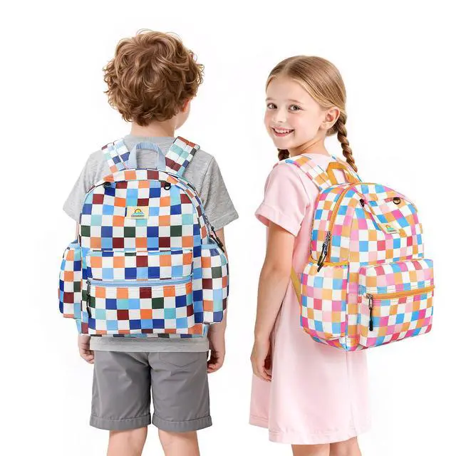 Alt view image 7 of 7 - Kids Backpack for Boys Girls 5-8, 15inch Girls Boys Backpacks Kindergarten