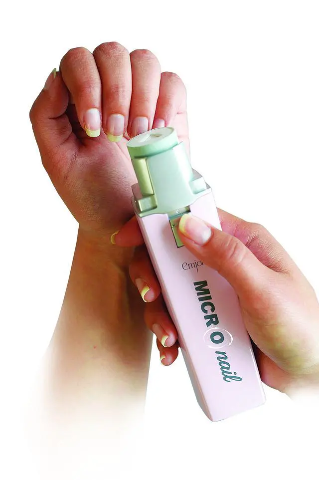 Alt view image 2 of 5 - Micro Electric Portable Nail Polisher Manicure Luxury Buff Smooth Shine