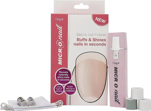 Main image of Micro Nail Manicure or Mani Pedi--Smooths, Buffs & Shines Instantly