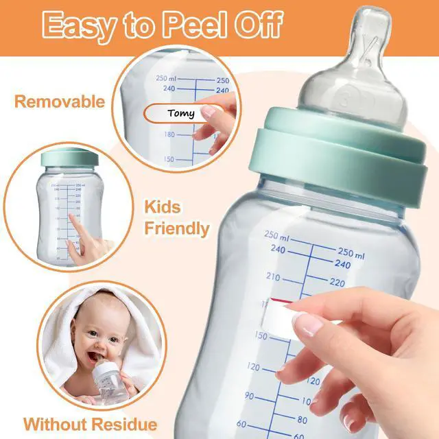 Alt view image 4 of 7 - Waterproof Name Labels for Kids Child, Dishwasher Safe Stickers
