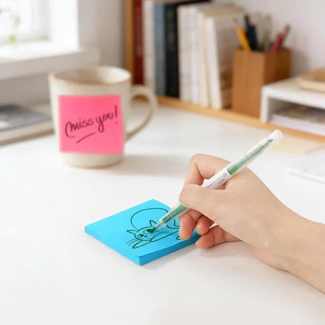 Alt view image 2 of 7 - (3600 Sheets) Sticky Notes 3x3 Inch, 48 Pads, 75 Sheets/Pad, 6 Colors