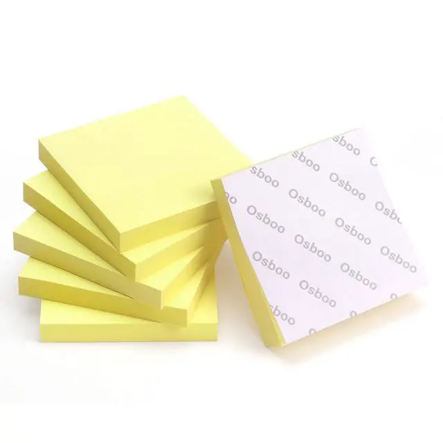 Alt view image 5 of 7 - Sticky Notes 3x3 with Bright Colors, 6 Pads 100 Sheets/Pad (Yellow)