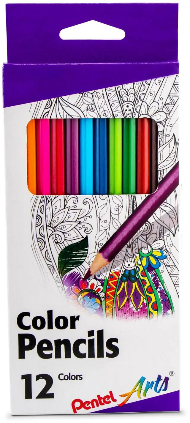 Main image of Arts Colored Pencils, Assorted Colors, Set of 12 (CB8-12)
