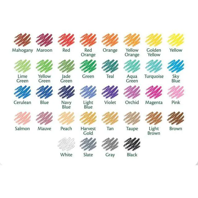 Alt view image 3 of 6 - Colored Pencils, 36 Assorted Colored Pencils for adult Coloring. Coloring Pencils with Sharpener for Home, School and Office (Gift Pack)