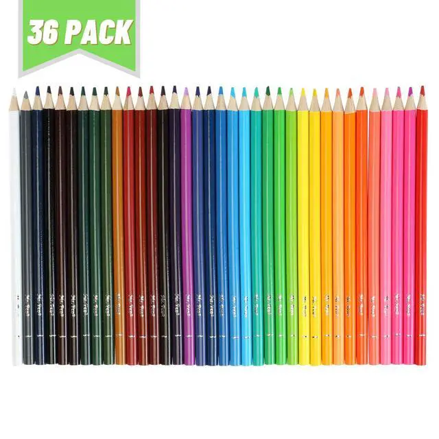 Alt view image 2 of 7 - Colored Pencils for Adult Coloring Books, 36 Pack