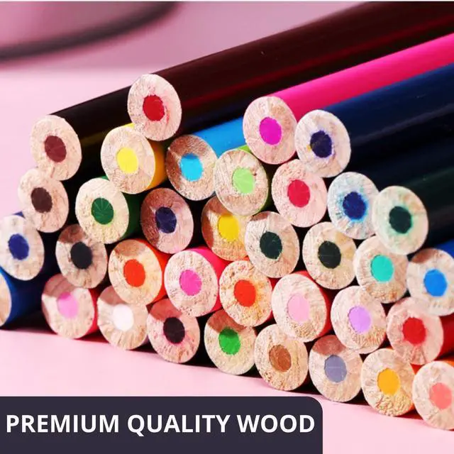 Alt view image 4 of 7 - Colored Pencils for Adult Coloring Books, 36 Pack